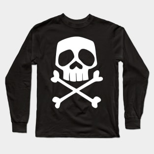 Captain Harlock skull Long Sleeve T-Shirt